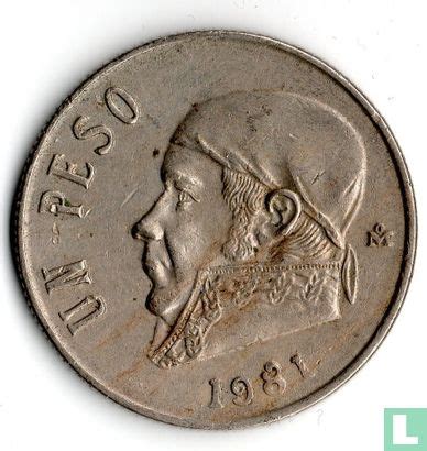 1981 un peso silver content|1981 open 8 Mexican Peso .